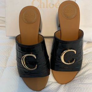 SOLD SALE Chloe C Sandals - NEW
